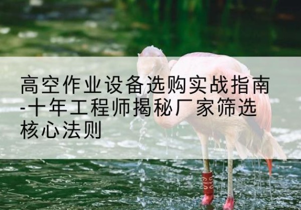 巴林右旗剪叉式升降机厂家-高空作业设备选购实战指南-十年工程师揭秘厂家筛选核心法则